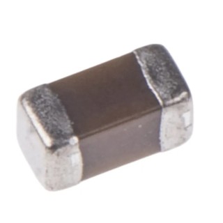 KEMET 220 nF Multilayer Ceramic Capacitor X7R Dielectric 10V dc ±10 % Tolerance Surface Mount 0603 Package C0603C224K8RACTU