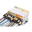 HellermannTyton WIC Snap-On Cable Marker for 5.5 mm to 10 mm Cable Diameter Black 561-06001 WICA-AC10-25-PA66HIRHS-BK