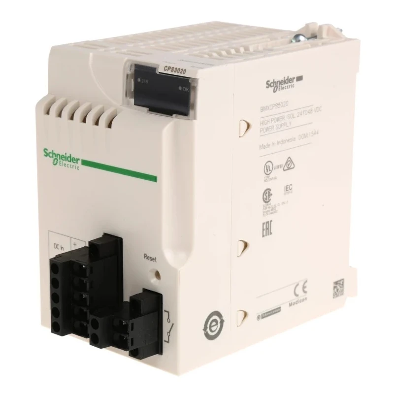 Schneider Electric Modicon X80 Series PLC Power Supply for Use with Modicon M340 BMXCPS3020