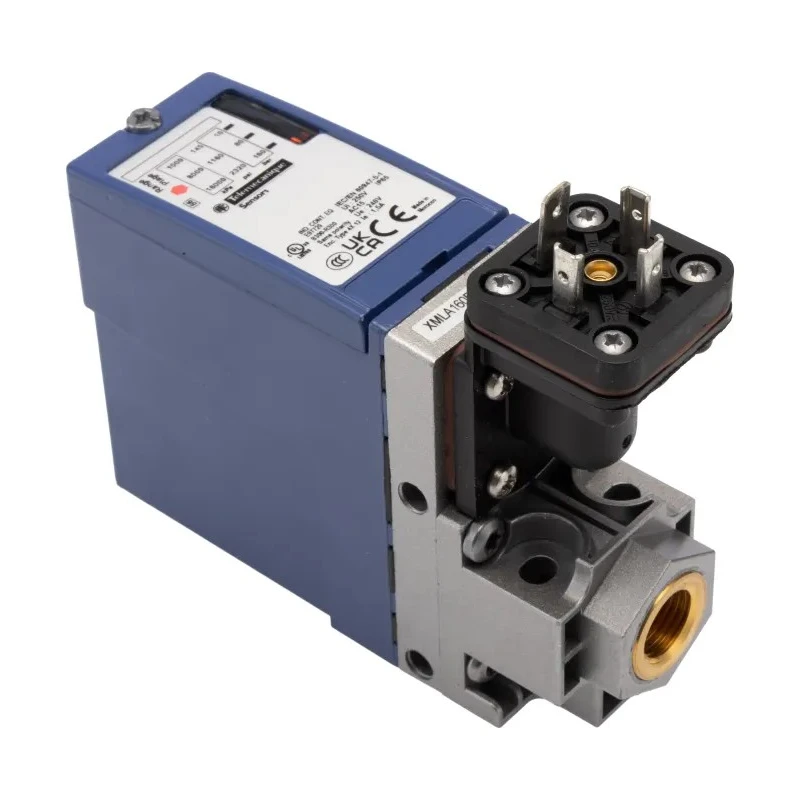 Telemecanique Sensors XMLA Series Pressure Switch 0 bar to 160 bar 240V AC Panel Mount IP65 IP66 XMLA160D2C11