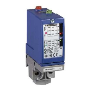 Telemecanique Sensors XMLB Series Pressure Switch 0 bar to 10 bar, Zinc Alloy Housing, Panel Mount, Model XMLB010C2S11