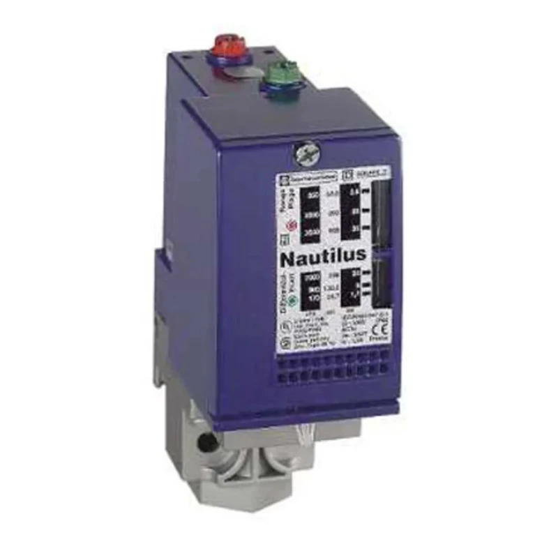 Telemecanique Sensors Pressure Switch Panel Mount Zinc Alloy Housing IP66 0-10 bar 2% Accuracy XMLC010B2S11
