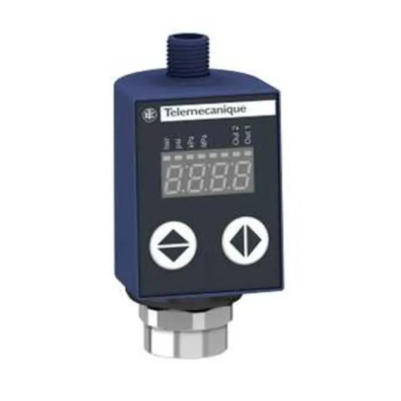 Telemecanique Sensors XMLR Series High-Precision Pressure Switch 0 bar to 160 bar, Stainless Steel Housing XMLR160M2P05