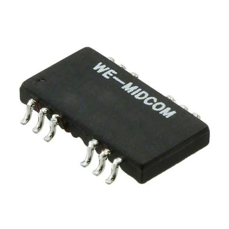 Wurth Elektronik Surface LAN Ethernet Transformer, 1 Output, 350μH Inductance, 12.7 mm Length, 8.6 mm Width, 2.16 749020100
