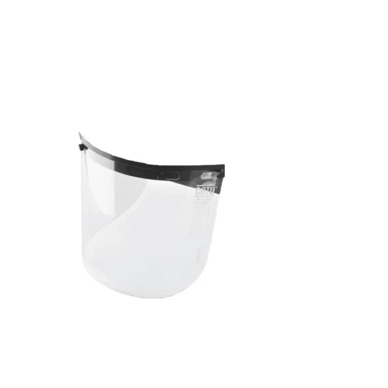 Catu Clear Polycarbonate Face Shield with Brow Guard, Resistant to High Speed Particles, Electric Arc Resistant MO-286