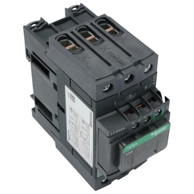 Schneider Electric TeSys D Contactor, 24V DC Coil, 3-Pole, 65 A, 30 kW, 3 NO, 690V AC LC1D65ABBE