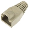 MH Connectors RJ45 Connector Boot Grey Polypropylene RJ45SRB Series RJ45SRB-RET-DG