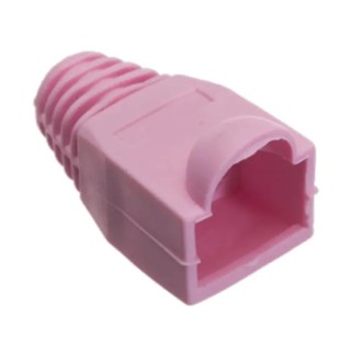 MH Connectors RJ45 Connector Boot Polypropylene Pink RJ45SRB Series RJ45SRB-RET-PK