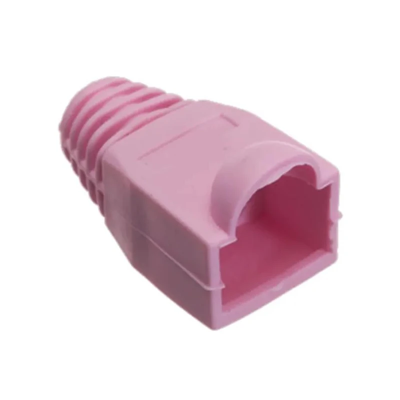 MH Connectors RJ45 Connector Boot Polypropylene Pink RJ45SRB Series RJ45SRB-RET-PK