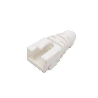 MH Connectors RJ45 Connector Retrofit Boot White RJ45SRB-RET-W