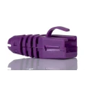 MH Connectors RJ45 Connector Boot, Retrofit, Polypropylene, Purple RJ45SRB-RET-P