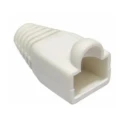 MH Connectors RJ45 Connector Boot White Polyvinyl Chloride RJ45SRB Series RJ45SRB-W