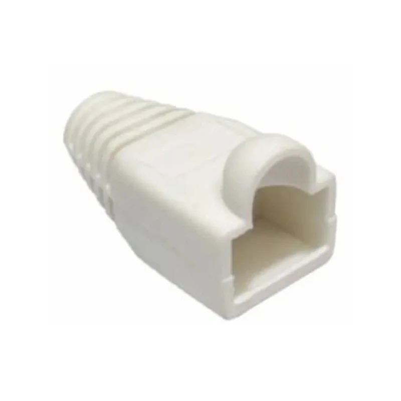 MH Connectors RJ45 Connector Boot White Polyvinyl Chloride RJ45SRB Series RJ45SRB-W