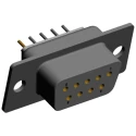 Norcomp 9 Way Straight 2.769 mm Pitch Through Hole D-Sub Connector Female 772-E09-213R001