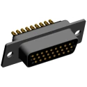 Norcomp SEAL-D 26 Way Straight 2.286 mm Pitch Plug-in D-Sub Connector Female 780-M26-203L001