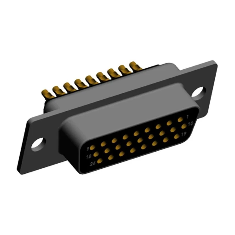 Norcomp SEAL-D 26 Way Straight 2.286 mm Pitch Plug-in D-Sub Connector Female 780-M26-203L001