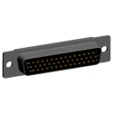 Norcomp 780 44 Way Straight 2.286 mm Pitch Plug-in D-Sub Connector Female 780-M44-213R001