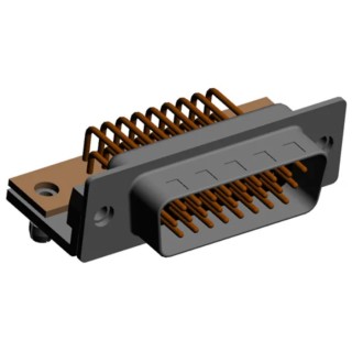 Norcomp SEAL-D 26 Way Right Angle 2.286 mm Pitch High Density D-Sub Connector 781-M26-113R141