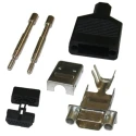 Norcomp MICRO-D 15 Way Straight D-Sub Connector Female Thermoplastic Housing Crimp Termination 960-015-010R011