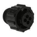 TE Connectivity Circular Connector 4 Contacts Cable Standard Plug Female CPC Series 182647-1