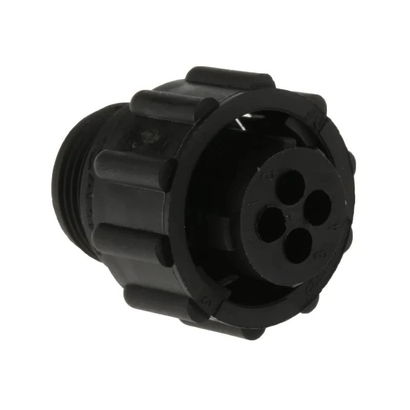 TE Connectivity Circular Connector 4 Contacts Cable Standard Plug Female CPC Series 182647-1