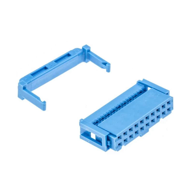 TE Connectivity 20-Way IDC Connector Female for Cable, 2 Row 1658527-8