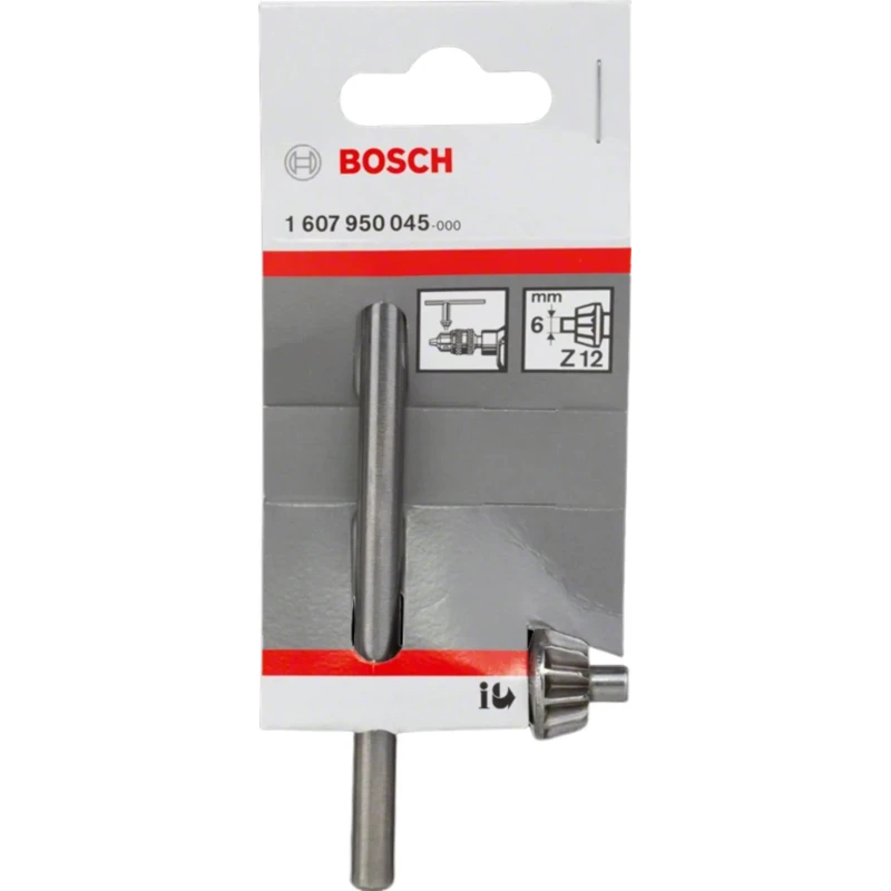 Bosch Drill Accessory Chuck Key with 6mm Key Diameter 110mm Length 1607950045