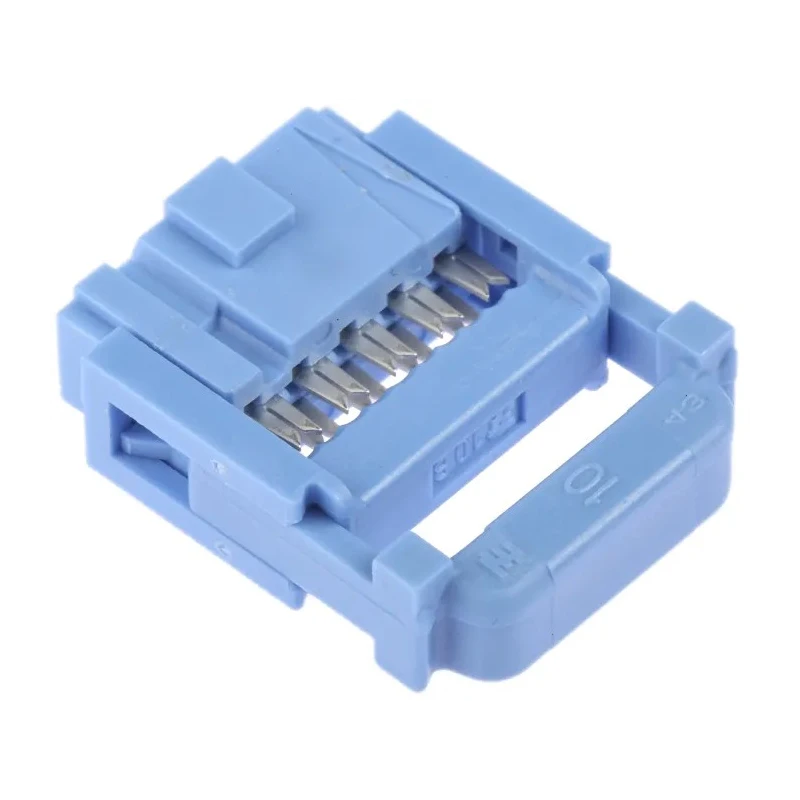 TE Connectivity 10-Way IDC Connector Female for Cable, 2 Row, 250V, 1A, Gold over Nickel Plating 1658527-4
