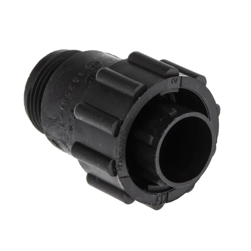 TE Connectivity Circular Connector 4 Contacts In-Line Standard Connector Plug Male 600V 13A Thermoplastic Housing 182651-1