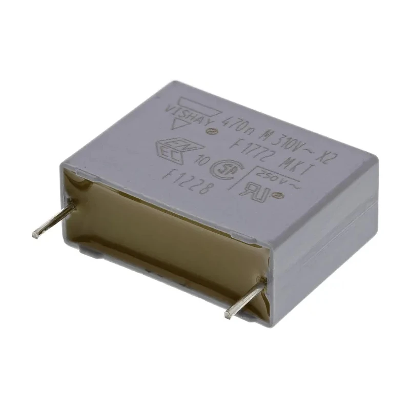 Vishay Film Capacitor 470 nF 310V AC 310V DC Through Hole F17724472260