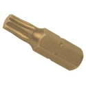 CK Screwdriver Bit Titanium Tip Hex Drive 6.35 mm Drive Size T30 Size 25 mm Overall Length T4557TIN 30