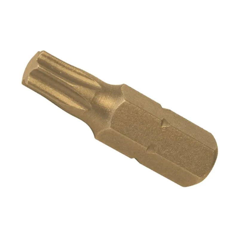 CK Screwdriver Bit Titanium Tip Hex Drive 6.35 mm Drive Size T30 Size 25 mm Overall Length T4557TIN 30