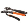 Bahco 2-Piece Assortment Plier Set, Adjustable Wrench and Water Pump Pliers, 300mm Overall Length 9873
