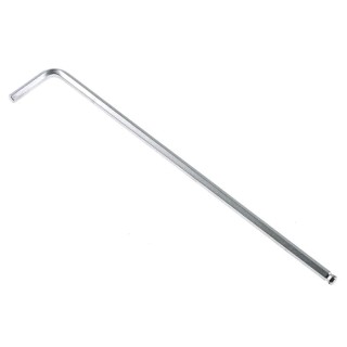 Wiha L Metric Hex Key, Hex size 3 mm, Chrome Vanadium Steel, Long Arm, Chrome Plated Finish 20549