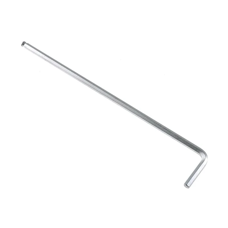 Wiha L Metric Hex Key, Hex size 3 mm, Chrome Vanadium Steel, Long Arm, Chrome Plated Finish 20549