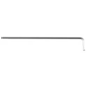 Wiha L Metric Hex Key, Hex size 3 mm, Chrome Vanadium Steel, Long Arm, Chrome Plated Finish 20549