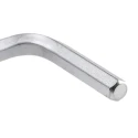 Wiha L Metric Hex Key, Hex Size 4 mm, Chrome Vanadium Steel, Long Arm, Chrome Plated Finish 20550