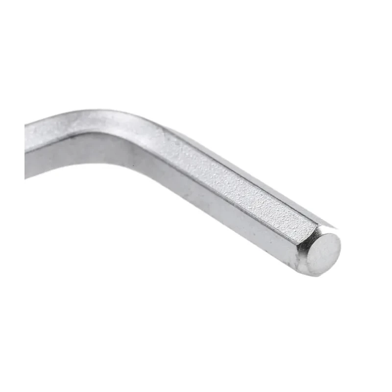 Wiha L Metric Hex Key, Hex Size 4 mm, Chrome Vanadium Steel, Long Arm, Chrome Plated Finish 20550