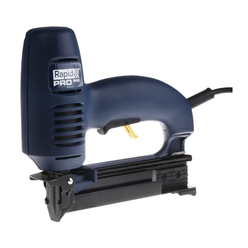 Rapid 25 mm Corded Nail Gun 240V Professional Electric Stapler 25mm Brad Nails D-Handle 3.5m Cable 10643015