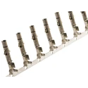 TE Connectivity Universal MATE-N-LOK Series Female Crimp Terminal 20 AWG Min, 14 AWG Max, Brass Contact, Tin Plating 926882-1