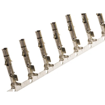 TE Connectivity Universal MATE-N-LOK Series Female Crimp Terminal 20 AWG Min, 14 AWG Max, Brass Contact, Tin Plating 926882-1