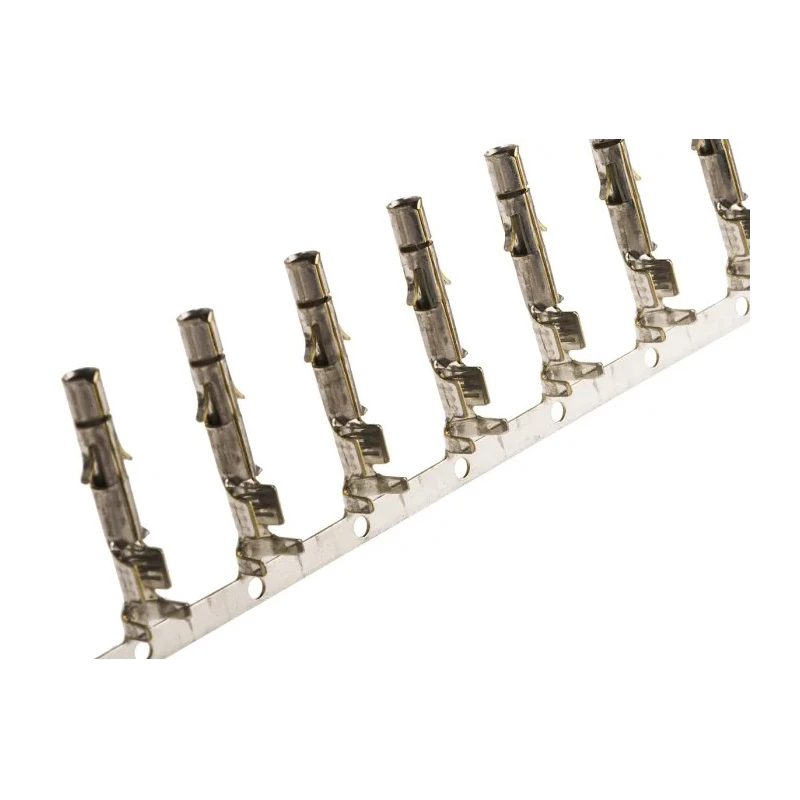 TE Connectivity Universal MATE-N-LOK Series Female Crimp Terminal 20 AWG Min, 14 AWG Max, Brass Contact, Tin Plating 926882-1