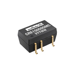 Murata Power Solutions Isolated DC/DC Converter 5V DC Output, 200mA, 5V/4.5V DC Input, 1W, Surface Mount, -40°C to 85°C CRE1