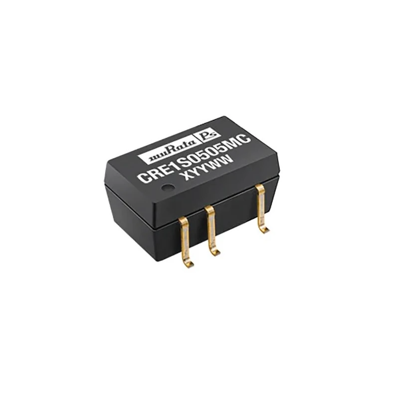 Murata Power Solutions Isolated DC/DC Converter 5V DC Output, 200mA, 5V/4.5V DC Input, 1W, Surface Mount, -40°C to 85°C CRE1