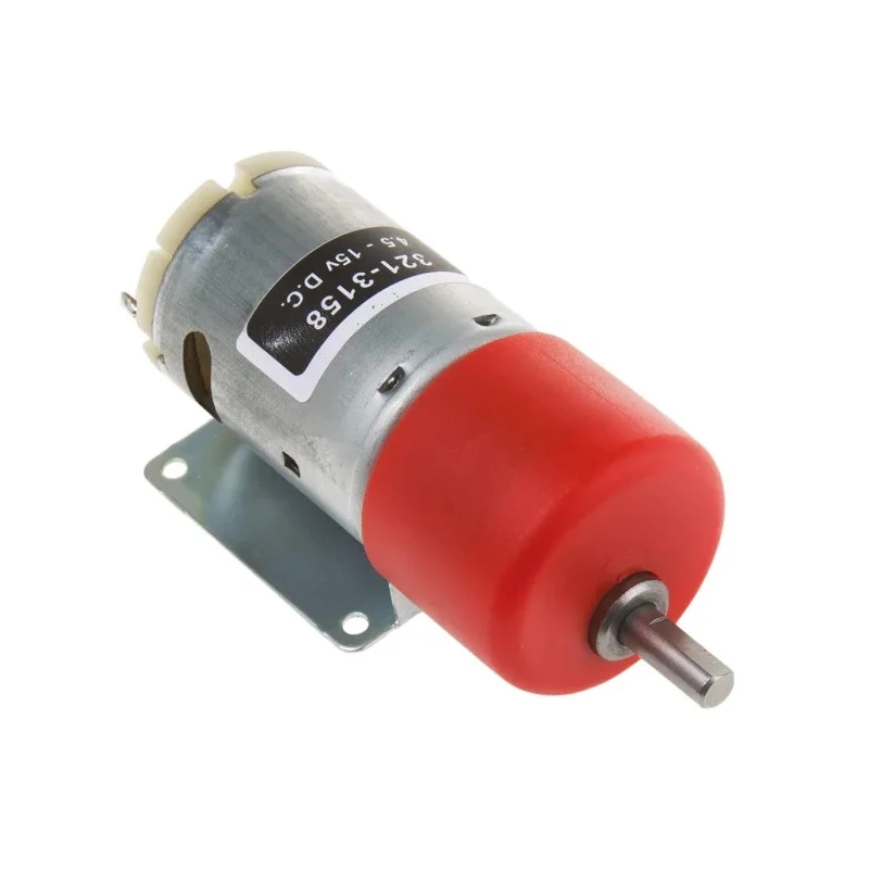 RS PRO Brushed Geared DC Geared Motor 12V DC 19.8W 2008rpm 10Ncm Torque 6mm Shaft Diameter 321-3158