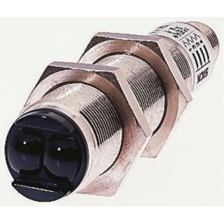 SICK Diffuse Photoelectric Sensor Barrel Style 105 mm Detection Range NPN/PNP Output IP67 