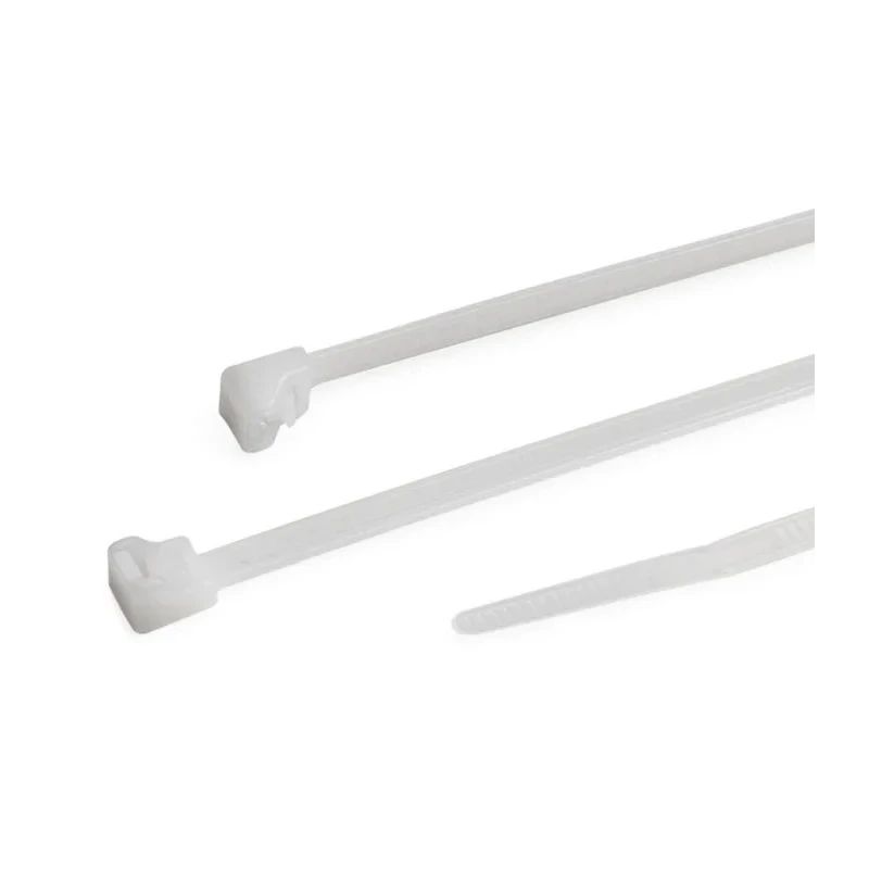 HellermannTyton Cable Tie Releasable 215 mm Length 4 mm Width Natural Polyamide 66 115-06219 RT40R-PA66-NA