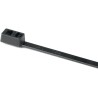 HellermannTyton Cable Tie Inside Serrated, 305 mm Length x 4.7 mm Width, Black Polyamide 66 117-05360 T50IDH-PA66W-BK