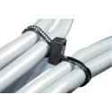 HellermannTyton Cable Tie Inside Serrated, 305 mm Length x 4.7 mm Width, Black Polyamide 66 117-05360 T50IDH-PA66W-BK