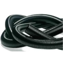 HellermannTyton Plastic Flexible Conduit 10 mm Nominal Diameter, Uncoated, Black, 50 m Reel, IWS Series 169-22100 IWS10-PA6